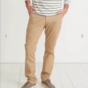 Marine Layer Walk Pant Warm Khaki 34 x 32